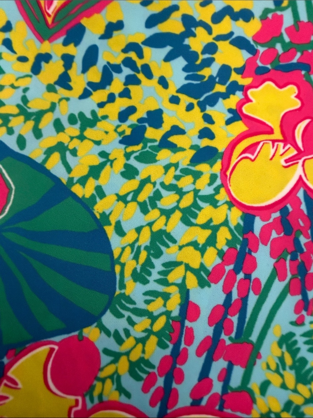 Trina Turk | Multicolor Floral Laundry Pouch - Picture 5 of 5
